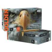 DIAMOND GRIP NITRILE GLOVES SIZE LARGE