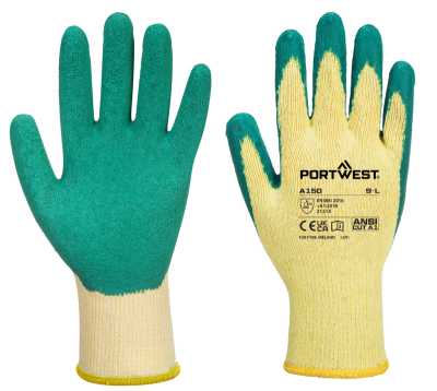 CLASSIC GRIP GLOVE GREEN SIZE LARGE/9