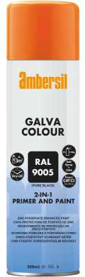 GALVA BLACK RAL 9005