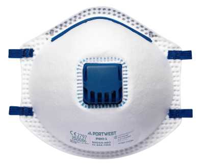 VALVED MASK BOX OF 10